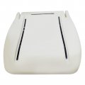 Secosautoparts Driver Or Passenger Side Bottom Seat Cover Foam Cushion Light Pewter Gray Compatible With Chevy Express Gmc