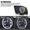 Led Drl Headlights For 2005-2009d Mustang Not Fit Factory Xenon Hid Models Not For Shelby Gt50 Gt500kr Smoky Lens Black Housing