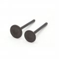 Uxcell 2pcs 65 X 24mm Motorcycle Scooter Engine Motor Exhaust Intake Valve For Gy6-125