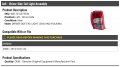 Left Driver Side Tail Light Assembly For 2008-2014 Scion Xd
