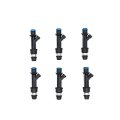 25313185 6pcs Fuel Injectors Fits 02-04 For Buick Chevy Oldsmobile Gmc Isuzu 4 2l L6