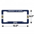 University Of Akron Zips Stripes License Plate Tag Frame