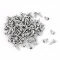Uxcell 35mm X 13mm 11mm Metal Z Shape Picture Frame Braces Brackets Silver Tone 50pcs
