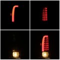 Hecasa Led Tail Lights Compatible With 1995-2000 Toyota Tacoma 1998-2000 Limited Pre Runner Tube Bar Replacement For To2800116