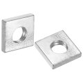 10pcs M5x10mmx2mm Square Nuts Carbon Steel Zinc Plated Coarse Thread Fasteners For Home Repairs And Professional Engineering 