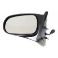 Driver Side Door Mirror For Honda Civic 1996 To 2000 Coupe Manual Non Heated Textured Replacement 76250 S00 A05 And Ho1320122 
