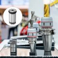 Uxcell Straight Shank Collet C32-8 Cnc Router Tool Adapter 65mn For Lathe Milling Drilling Machine Industrial Supplies