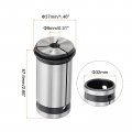 Uxcell Straight Shank Collet C32-8 Cnc Router Tool Adapter 65mn For Lathe Milling Drilling Machine Industrial Supplies