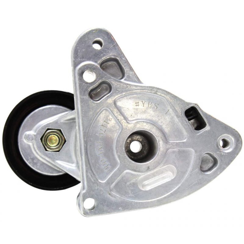 Accessory Belt Tensioner For Acura Csx 2006 To 2011 Automatic Interchange Part Number 89321 Front Position Black Standard Style