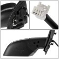 Ni1321230 Factory Style Passenger Right Side Mirror Manual Folding Power Adjust Compatible With Leaf 11-12 Paint To Match