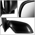 Ni1321230 Factory Style Passenger Right Side Mirror Manual Folding Power Adjust Compatible With Leaf 11-12 Paint To Match