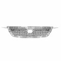 Japan Model Factory Style Front Bumper Grill Grille Assembly Compatible With Toyota Corolla Ce Le S 2005-2008 Chrome Gray