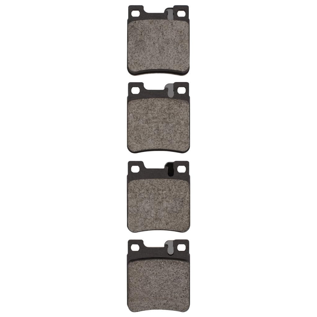 Disc Brake Pads For Mercedes Benz Sl500 1996 To 2002 Electronic Pad Wear Sensor 2 74 In Inner Height 5000 Euro Series Front