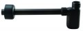 Westbrass D4053-1-12 X 1-1 4 Flat Euro Trap With High Box Flange Oil Rubbed Bronze 