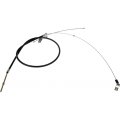Parking Brake Cable For Toyota Pickup 1990 1991 1992 1993 1994 1995 54 25 In Conduit Length Black Rubber Jacket Replaces 46420 