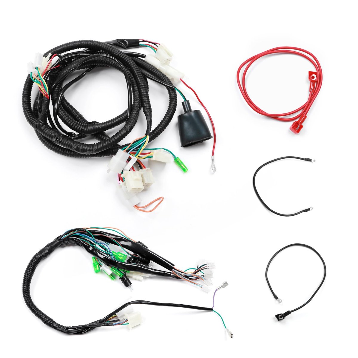 Complete Wiring Harnesses Kit For Chinese Gy6 152qmi 157qmj 125cc 150cc Engine Scooter Mopeds Jonway Yy125t-12 Jmstar Eagle