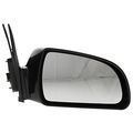 Fits 2006 2007 2008 2009 2010 Hyundai Sonata Power Heated Smooth Black Rear View Mirror Right Passenger Side 06 07 08 09 10 