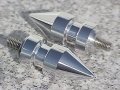 I5 Chrome Spike Swingarm Spools Compatible With Honda Cbr600 Cbr 600 Rr 600rr Cbr600rr Cbr954 954 954rr Cbr954rr Cbr1000 1000
