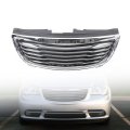 Front Grille Chrome For 2011 2012 2013 2014 2015 2016 Ch1200350 68100692ab Upper Plastic Replacement Part 