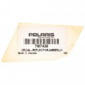 Polaris Ranger Reflector Decal Left Amber Genuine Oem Part Qty 1