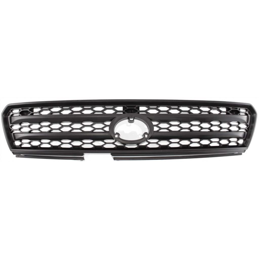 Toyota Rav4 Grille Assembly 2001 2002 2003 Horizontal Bar Insert Painted Black Shell To1200238 5310142100