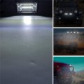 5 Inch Offroad Fog Light 72w 7200lm Led Bar Better Heat Dissipation Waterproof Work For Utv Jeep Atvs Boat 2 Pack Hjd33