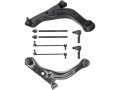 Front Lower Control Arm Ball Joint Tie Rod End Sway Bar Link Kit 8 Piece For 2005-2006 2008-2009 Mazda Tribute Fits Up To 6 