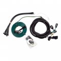 9523131 Towed Connector Vehicle Wiring Kit For Jeep Wrangler 1998 To 2006 Includes 48 In Extension And 4 Fla Towed Connector 