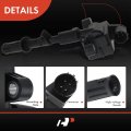 A-premium Engine Ignition Coil Pack Compatible With Mercedes-benz W166 Series Ml350 2014-2015 V6 3 5l 6-pc