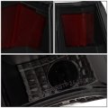 Auto Dynasty Compatible With 88-00 Chevy Gmc C K Red 3d Led Bar Tail Light 3rd Third Brake Cargo Lamp Black Smoked