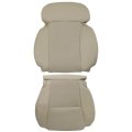 Front Driver Side Bottom And Top Replacement Seat Covers Tan La00 La03 Microfiber Leather For Lexus Gs300 Gs350 Gs430 Gs450h 