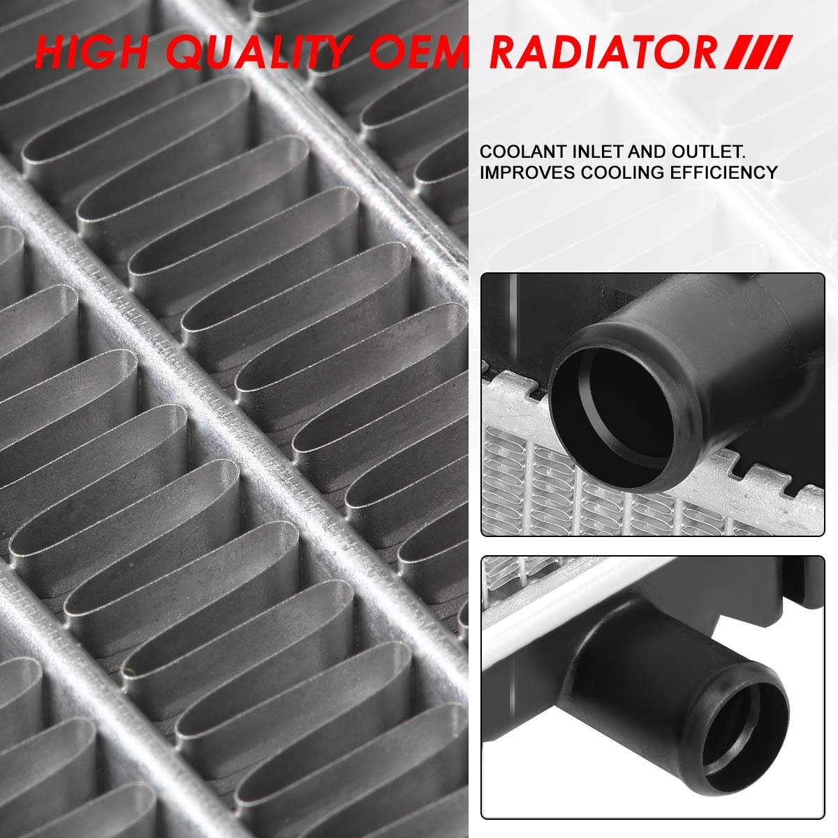 Dpi 208 Factory Style 1-row Cooling Radiator For Suzuki Samurai At Mt 85-88 Aluminum Core