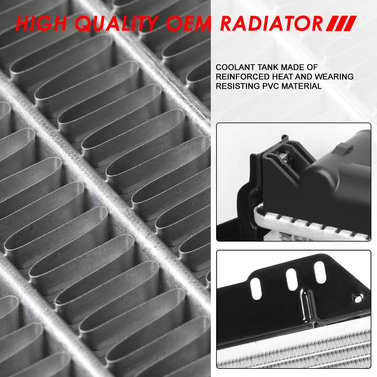 Dpi 208 Factory Style 1-row Cooling Radiator For Suzuki Samurai At Mt 85-88 Aluminum Core