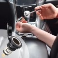12v 120w Waterproof Car Cigarette Lighter Socket Plug Outlet Universal Fit For Boat Motorcycle Tractor Rv Suv Truck And Atv 