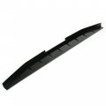 Hecasa Tailgate Spoiler Cover Compatible With 2015-2020 Ford F-150 Rear Trunk Moulding Cap Protector Matte Black
