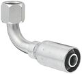 Eaton Weatherhead Coll-o-crimp 12u-672 90 Degree Female Swivel Tube Elbow Fitting Sae 37 Low Carbon Steel 4 Hose Id 3 Size 