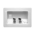 Lsp Ob-2011 Assembled Kahuna Outlet Box With Mip Valves White 