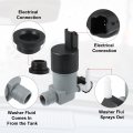 X Autohaux 28920-7s000 28920-bu010 Car Windshield Washer Motor Pump With Grommet For Nissan Armada 2005-2015