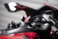 Universal Motorcycle Phone Mount Kit Fork Stem Gps Smartphone Holder Fits 13 To 24 Mm Secure Cellphone Black Abs Plastic