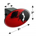 The Batman Batarang Oval Tow Trailer Hitch Cover Plug Insert