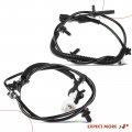 A-premium Abs Wheel Speed Sensor Compatible With Ford And Mercury Models Five Hundred 2005-2007 Freestyle Montego Fwd Rear