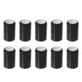 10 Pcs 12mm 0 47 Silicone Hose Cap Intake Vacuum Tube End Plug For Car Black 
