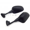 Httmt Side Mirror Compatible With 99-06 Hond Cbr600rr 00-06 Rc51 Rvt1000r 02-03 Cbr954rr Black