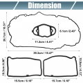 X Autohaux No 11127588418 Valve Cover Gasket For Bmw 228i 320i 328i 428i 528i X1 X3 X4 X5 Z4