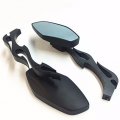 Xkh Group Black Mirrors With Fire Flame Bar Fit Honda Cbr600 600rr 900rr 929rr 954rr 1000rr Rc51 Kawasaki Ninja 500 Zzr600 Zx6r