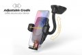 Scosche Wdq2m Stuckup Qi Car Phone Holder Windshield Dashboard Or Vent Mount Stick Grip Suction Cup Base Non-magnetic Black