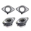 4 Pcs Motorcycle Carburetor Intake Boot Left And Right Replacement For 1980 1981 1982 1983 Suzuki Gs850 13110-45100 