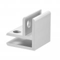 Uxcell 90 Degree Glass Clamp 2pcs For 4-8mm Aluminum Alloy Shelf Support Bracket Double Side Holder Cabinet Cupboard