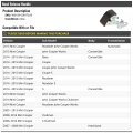 Marketplace Auto Parts Hood Release Handle Compatible With 2007-2015 Mini Cooper