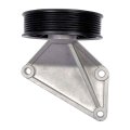 Air Conditioning Compressor Bypass Pulley Forord F 250 And F 350 Super Duty 1999 2000 2001 Plastic With Aluminum Bracket 